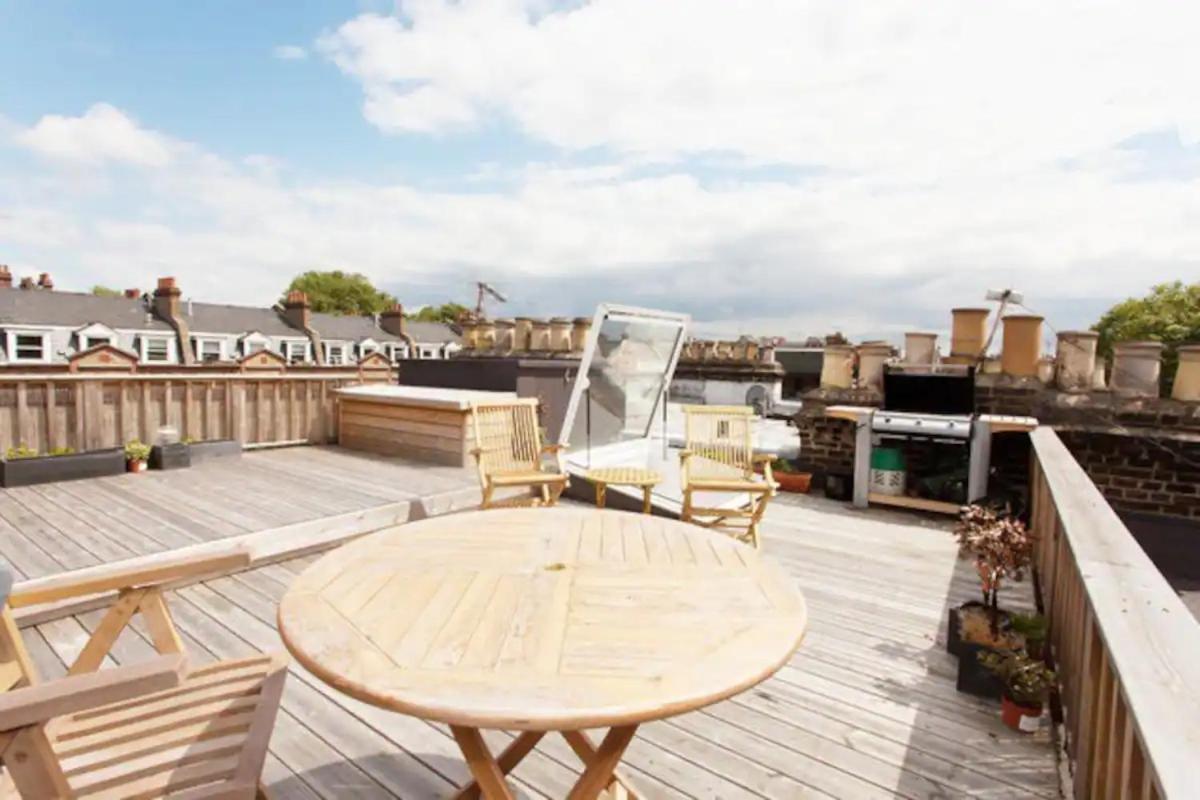 Sunny 2 Bedroom, 2 Bathroom Apartment With Roof Terrace London Exterior foto